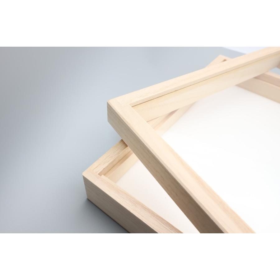 標本箱 桐インロー箱 ガラスフタ 【大サイズ】 : ラブリーインセクト