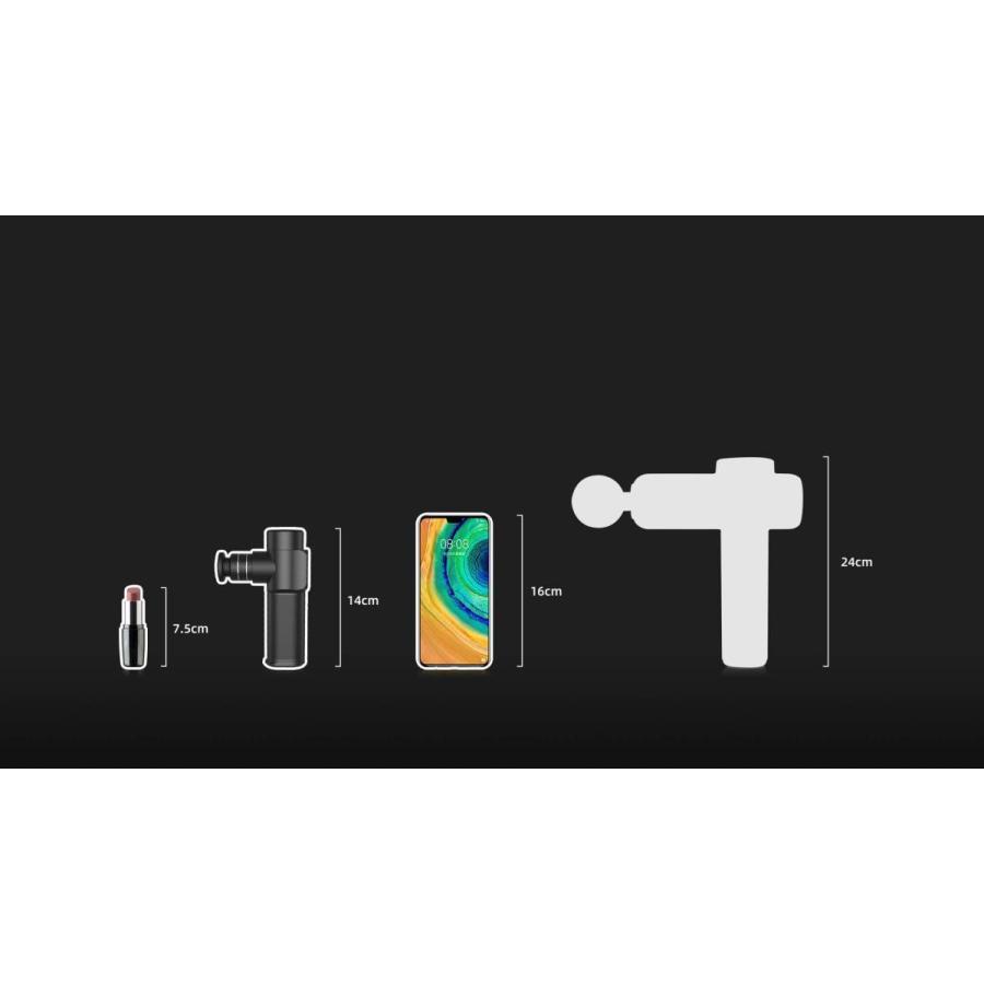 Miti style NANO ブラック 三友商事 マッサージガン ミニ 軽量 筋膜リリース Miti health