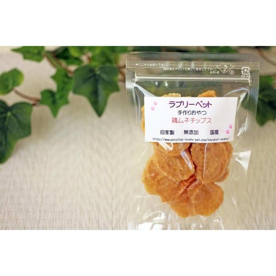 無添加 国産 犬 猫 おやつ 手作り 鶏ムネチップス２０ｇ 513 66 ラブリーペットの手作りおやつ 通販 Yahoo ショッピング