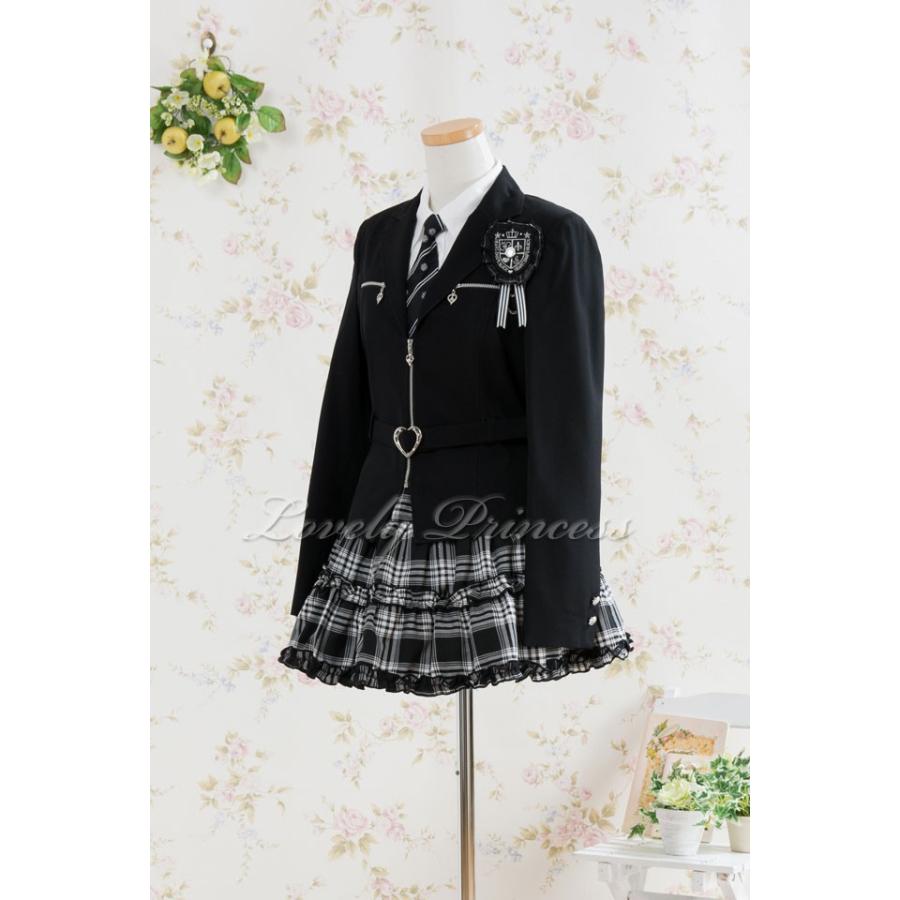 HEART SHAPE BLACK】黒色ガールズフォーマルスーツ*150cm・160cm