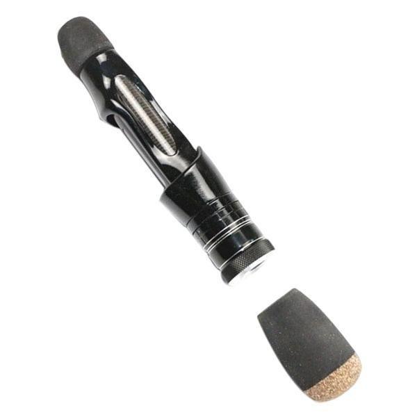 ストレートロッドグリップバットキット釣り竿ハンドルセット淡水釣りシルバーeva用 良好品