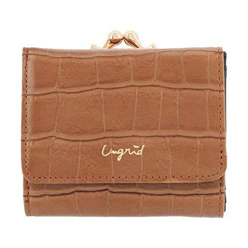 アングリッド 59 三つ折り財布 がま口 レディース 長財布 59 レディースファッション キャメル ラブアンドピース広島 A B07ncsb67n 2116 初めて出品します