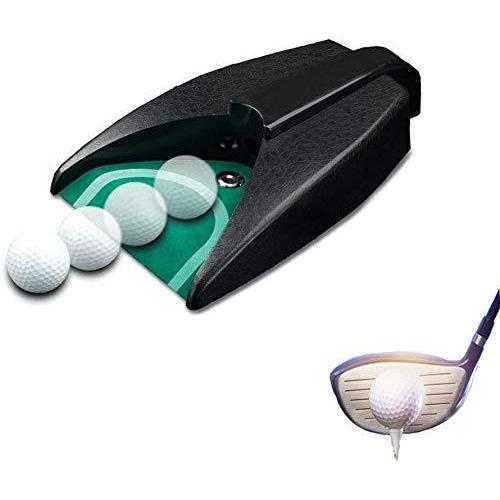ゴルフパター練習機 パットカップ ゴルフ自動パッティングカップ パッティンググリーン ゴルフ練習器具 電動 スイング練習器具