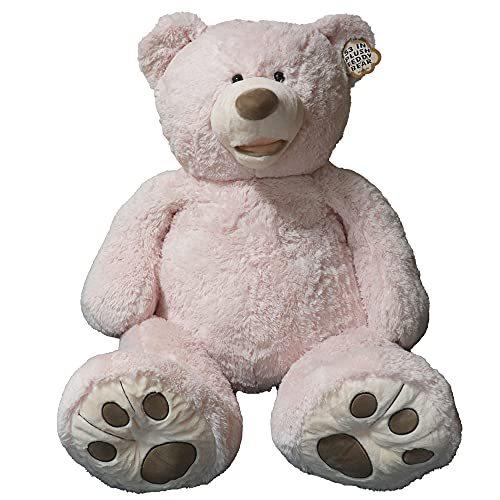Hugfan クマのぬいぐるみ ピンクベージュ 約134cm コストコ Pm Ssp Ma Gov Br