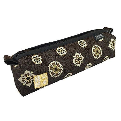 楽天最安値に挑戦 ペンケース ポーチ 金襴 西陣織 千糸繍院 裏地付き 正倉花菱紋 筆箱 Sustentec Com Br