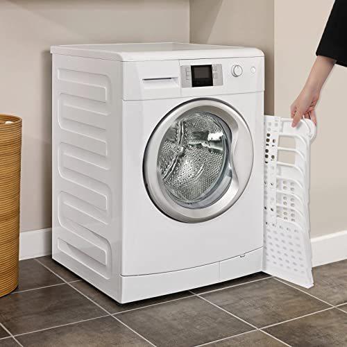 喜ばれる誕生日プレゼント ランドリーバスケット 洗濯かご ホワイト 22l M 折りたたみ 衣類収納かご ストレージバスケット 収納ボックス 洗濯ボックス 収納バスケット かご バスケット Clinicaindicare Com Br