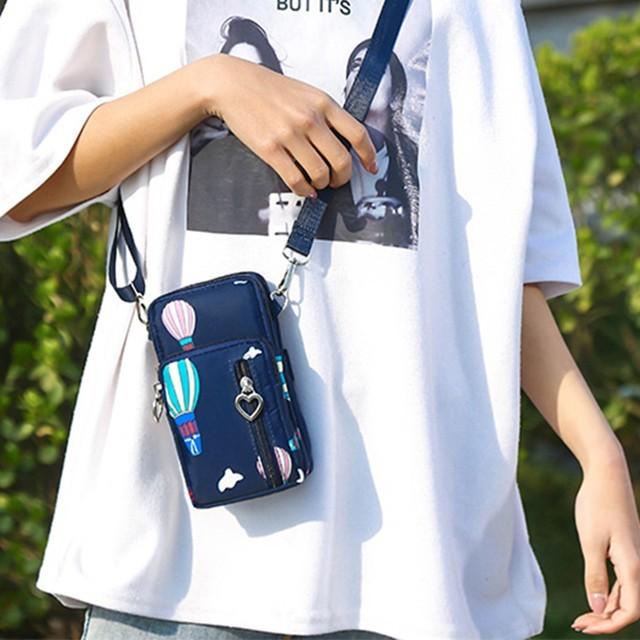 スマホ ポーチ レディース ショルダー バッグ 2way 縦型 斜めがけ ポシェット かわいい 40代 60代 軽量 ミニ ポーチ おしゃれ | ブランド登録なし | 09