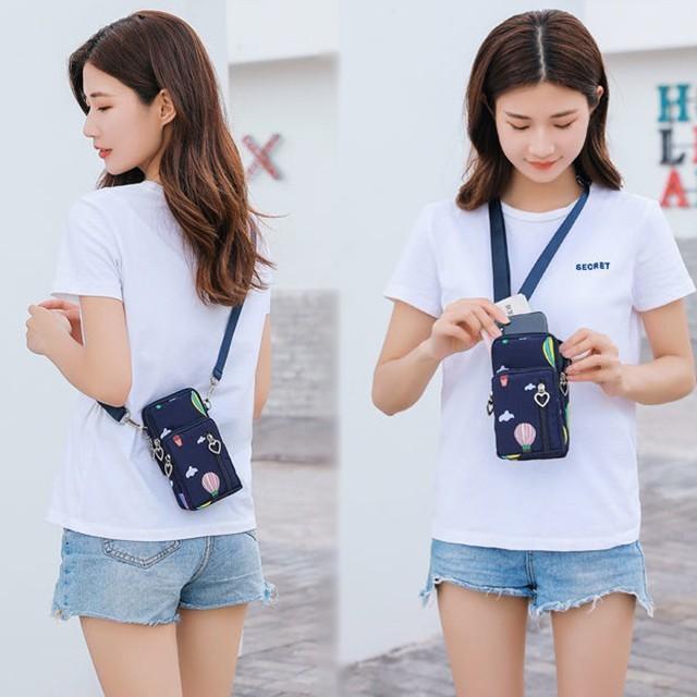 スマホ ポーチ レディース ショルダー バッグ 2way 縦型 斜めがけ ポシェット かわいい 40代 60代 軽量 ミニ ポーチ おしゃれ | ブランド登録なし | 10