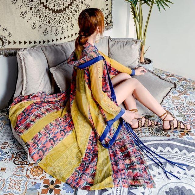 ちりめん　 ロングカーディガン 羽織り　希少生地　縮緬 楽天市場】はちみつ堂 大人の