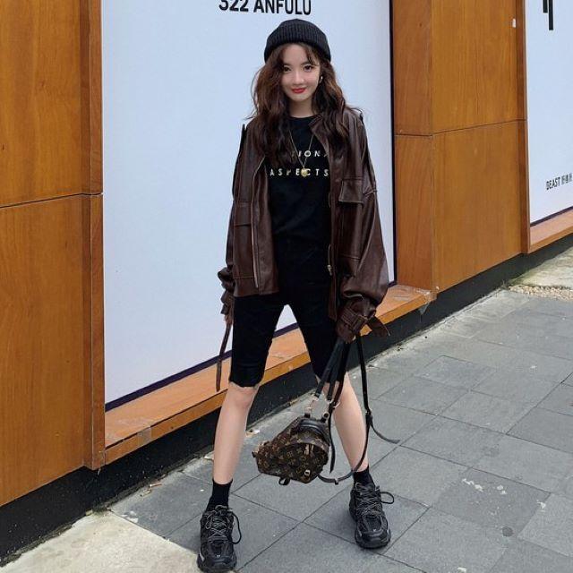 レザージャケット アウター 牛革 本革 美シルエット カーキ オシャレ