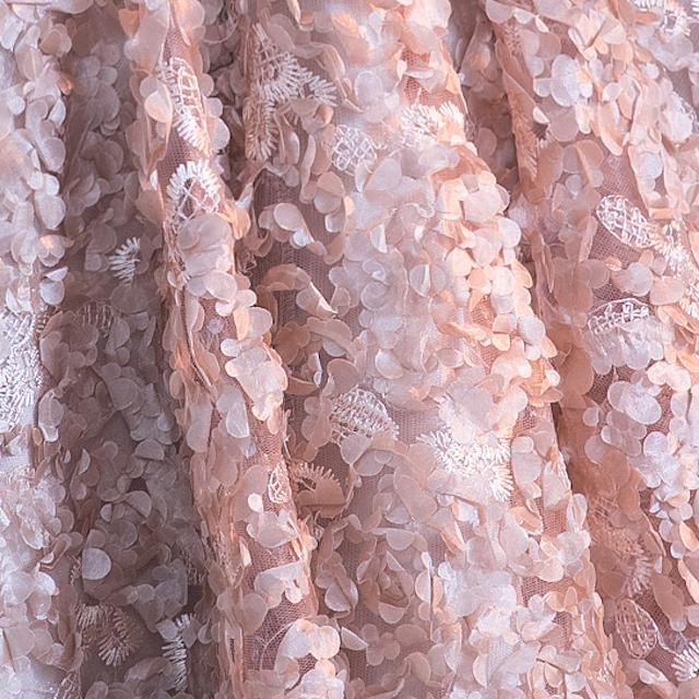 パーティドレス 結婚式 レディース 20代 30代 半袖 花柄 刺繍 レース ひざ丈 大きいサイズ Aライン 春 夏 秋 冬 きれいめ