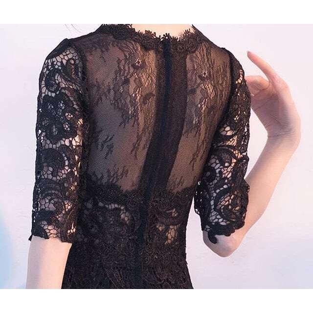 パーティードレス 結婚式 ドレスワンピース フォーマル 韓国  成人式 謝恩会 袖あり 20代 30代 40代 キャバ 大きいサイズ 入学式 卒業式 | ブランド登録なし | 11