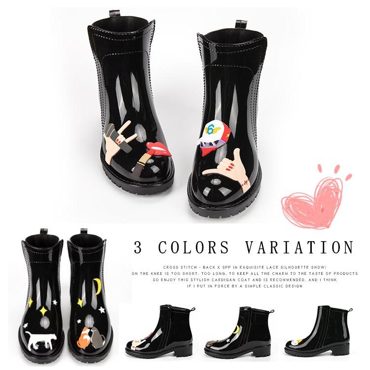 レインブーツ ショートブーツ レディース 雨靴 レインシューズ 長靴 ローヒール 雨用 雨具 通学 通勤 防水 雨の日 梅雨対策 雨対策 おしゃれ Cttt Lovers 通販 Yahoo ショッピング