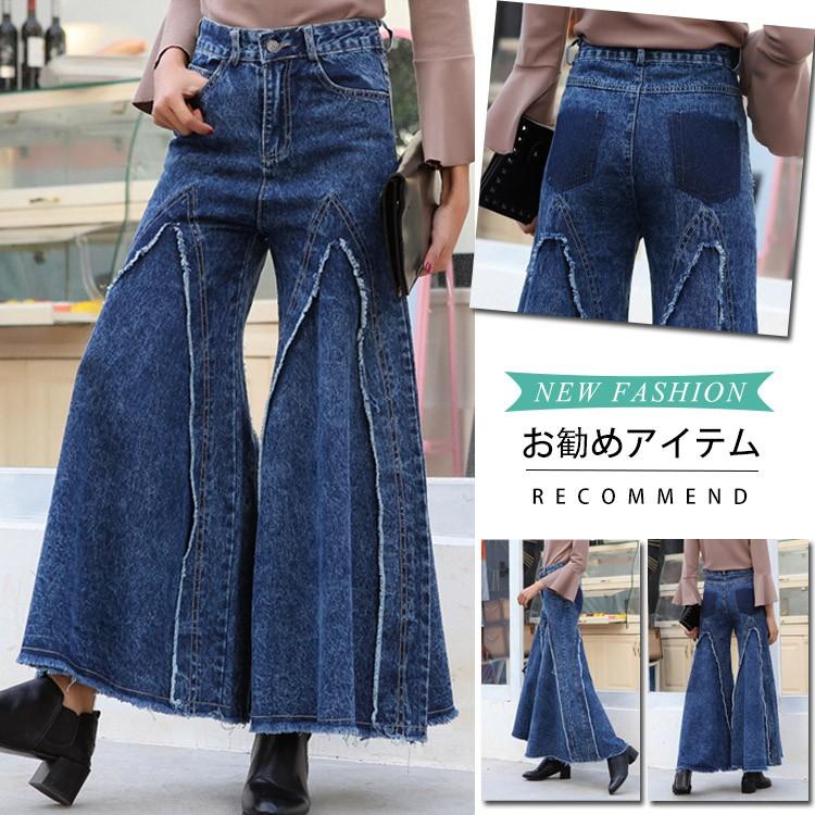 送料無料パンツ バギーパンツ デニム デニムバギーパンツ ボリューム ワイドパンツ レトロ レディース レディースパンツ 新作 Cttt Lovers 通販 Yahoo ショッピング