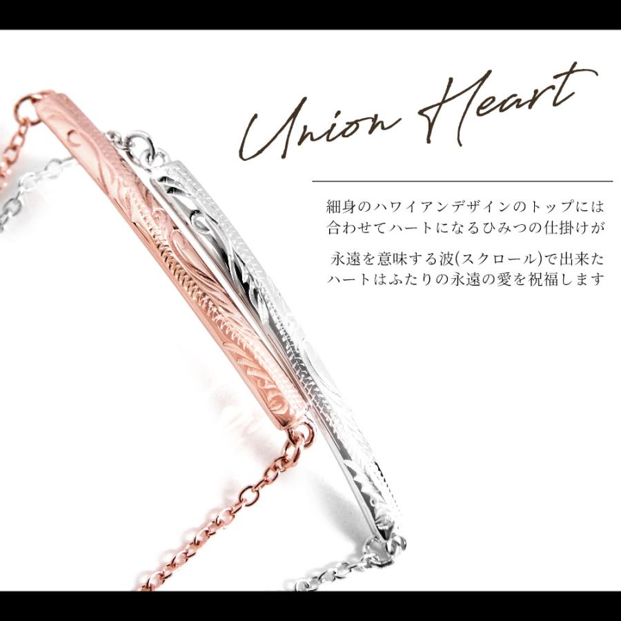 ペアブレスレット ハワイアンジュエリー ダイヤモンド 送料 刻印 無料 即日発送 メンズ レディース シルバー925 CTM SBR13-071-072
