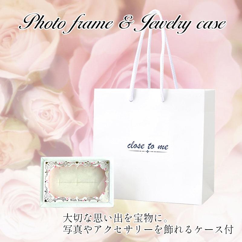 ペアネックレス ハワイアンジュエリー Wリング 送料 刻印 無料 即日発送 メンズ レディース シルバー925 close to me SN13-235-236の画像