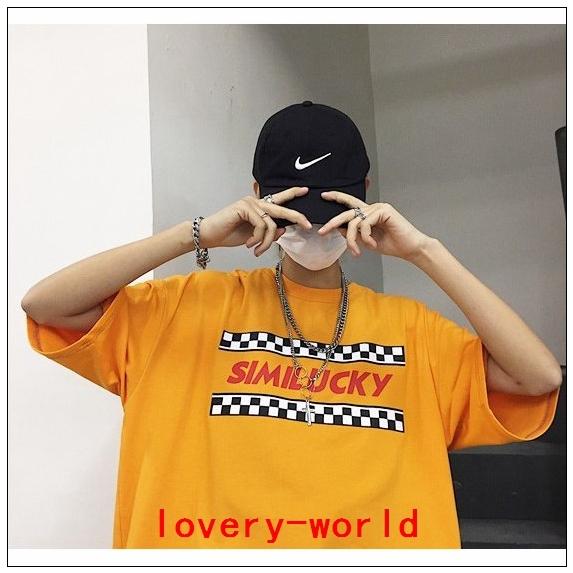 Tシャツレディース半袖ストリート系メンズ韓国ファッション原宿夏 Lov Lovery World 通販 Yahoo ショッピング