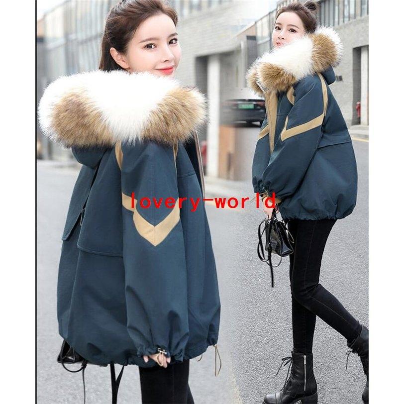 専門店では コート ファー付き レディース 中綿ジャケット コート ブルゾン レディース 中綿ジャケット 大きいサイズ アウター 防寒 冬 モッズコート コート アウター Dagl Tg