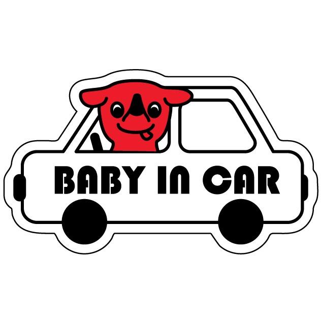 チーバくん BABY IN CAR (ダイカット) : LOVES COMPANY STORE - 通販