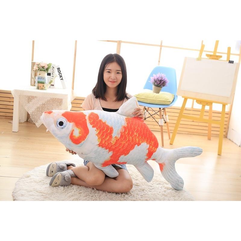 ぬいぐるみ 魚 ぬいぐるみさかな 面白い おもちゃ寝るときに抱き枕として寝れば100cm u9 Lovesoundヤフー店 通販 Yahoo ショッピング