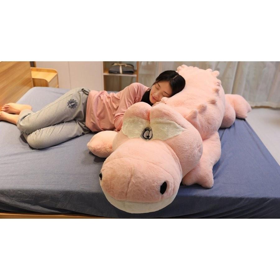 ワニ ぬいぐるみ　特大 4色8サイズ　60cm 大きい可愛い わに抱き枕 プレゼントふわふわぬいぐるみ｜lovesound｜09