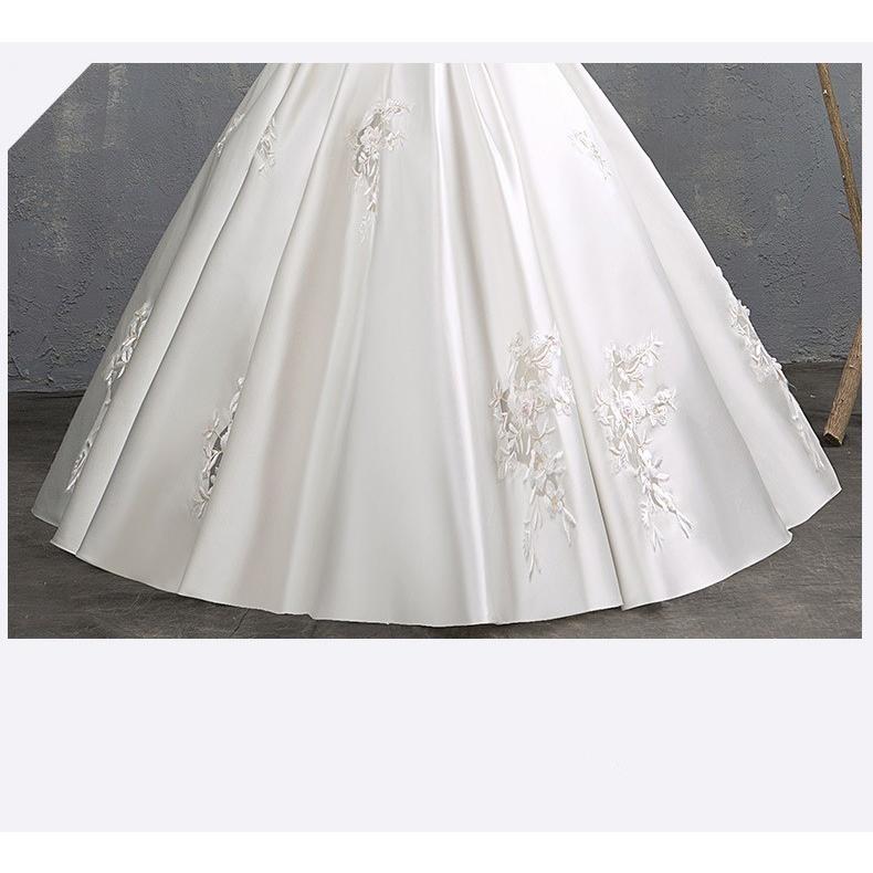 ウェディングドレス ウエディングドレス プリンセスライン 結婚式 花嫁 ロングドレス 披露宴 二次会 Hs129 Lovesoundヤフー店 通販 Yahoo ショッピング