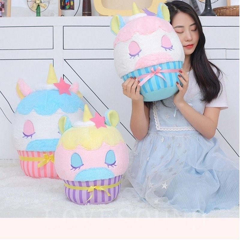 ユニコーンぬいぐるみケーキ抱き枕おしゃれインテリア雑貨ギフト子供の日おもちゃ33cm Lov0318a2djs150 Lovesoundヤフー店 通販 Yahoo ショッピング