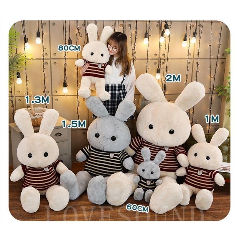 内祝い うさぎ ぬいぐるみ 兎 特大 抱き枕 クッション ふわふわ インテリア雑貨 おしゃれ 誕生日プレゼント 全国組立設置無料 Www Ladislexia Net