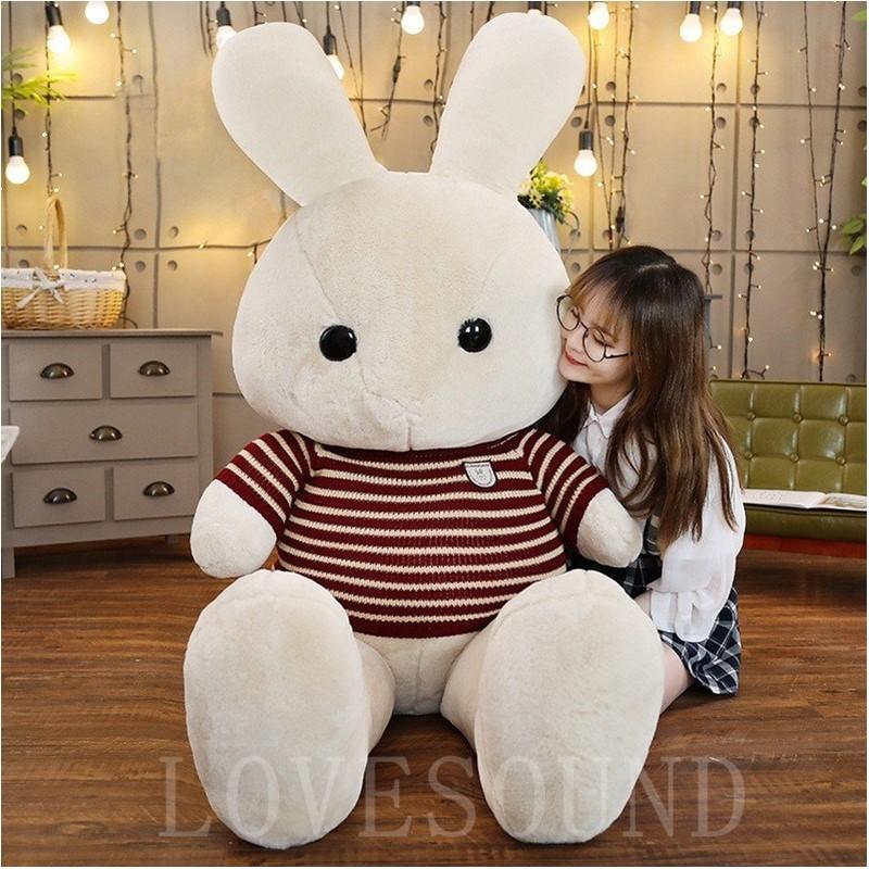 ウサギ マート ぬいぐるみ うさぎ 大きい 抱き枕 誕生日プレゼント 彼女 添い寝 かわいい 130cm