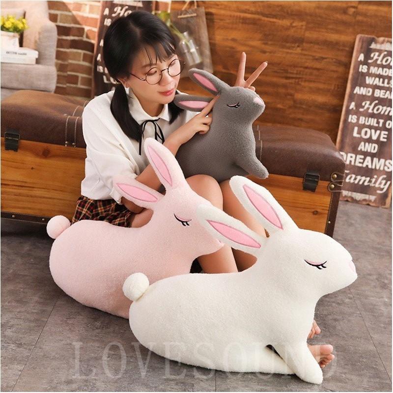 ぬいぐるみ うさぎ ウサギ リアル 抱き枕 おもしろクッション 誕生日プレゼント インテリア雑貨 おもちゃ 40cm Lov0318tz317 Lovesoundヤフー店 通販 Yahoo ショッピング