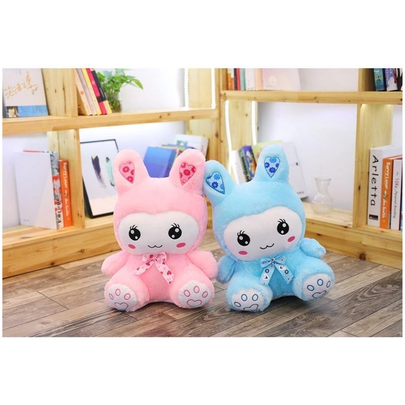 贅沢 快眠 安眠 ふわふわ Rabbit ラビット うさぎ ぬいぐるみ 兎 眠り枕 45cm プレゼント クリスマス 誕生日 彼氏 彼女 ぬいぐるみ カラー ピンク Www We Job Com