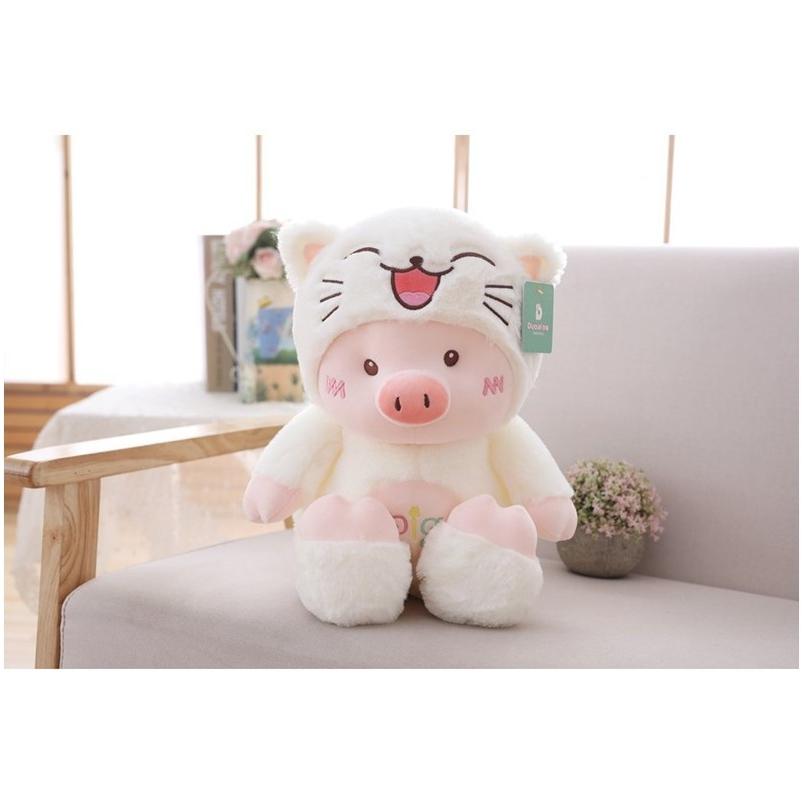 安いそれに目立つ ぬいぐるみブタぶた豚亥年3色プレゼント誕生日クリスマス抱き枕可愛い出産祝いふわふわ子供宥め ぬいぐるみ カラー ピンク Www We Job Com