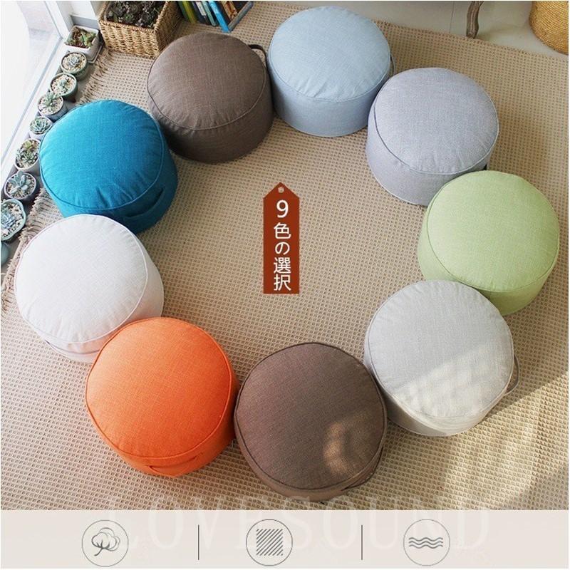 座布団クッションフロアクッション座椅子分厚い丸クッションローテーブルおしゃれ硬め高反発円かわいい洗えるラウンドクッション厚い40 cm Love0317zbt09 Lovesoundヤフー店 通販 Yahoo ショッピング