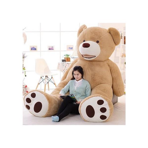122円 大切な ぬいぐるみ 特大 くま テディベア 可愛い熊 動物 大きいコストコ クマ 250cm