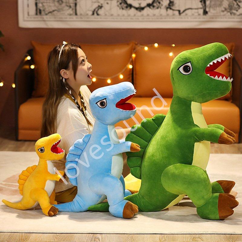 豊富なギフト ぬいぐるみ きょうりゅう 抱き枕 インテリア おもちゃ お祝い プレゼント50cm ぬいぐるみ カラー ブルー Sustentec Com Br