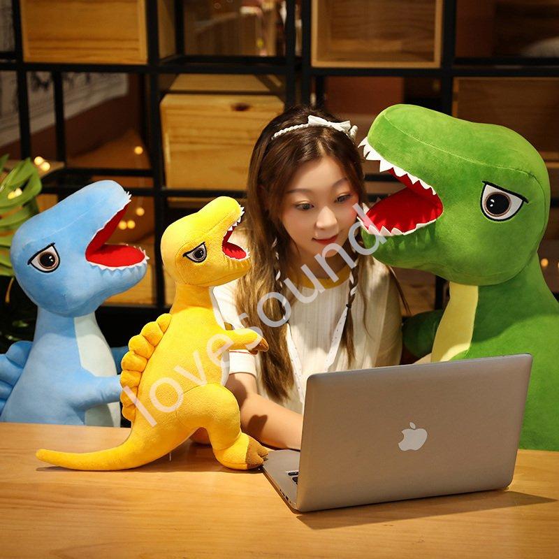 豊富なギフト ぬいぐるみ きょうりゅう 抱き枕 インテリア おもちゃ お祝い プレゼント50cm ぬいぐるみ カラー ブルー Sustentec Com Br