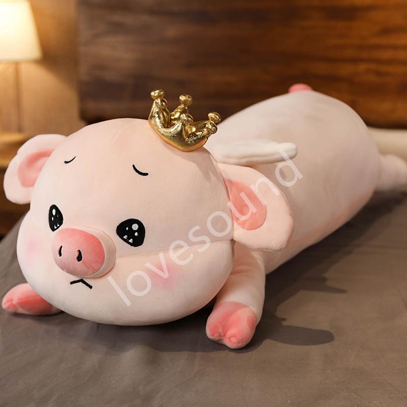 新しいエルメス ぬいぐるみ ぶた 大きい 抱き枕 添い寝 ２色 かわいい130cm ぬいぐるみ カラー カラー１ Www We Job Com