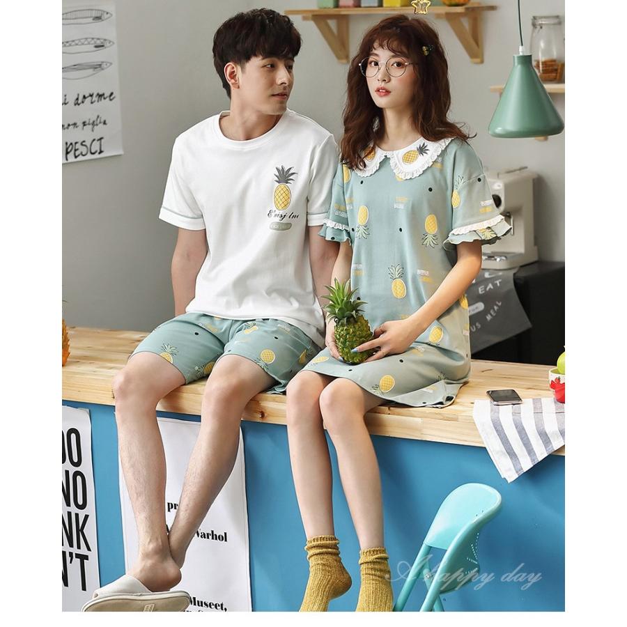注目ショップ ブランドのギフト パジャマ 上下セット カップル プレゼント ギフト 2着春秋夏ルームウェア 2着ペアパジャマ半袖 パジャマペアルックお揃いレディースメンズ カップルペアルック パジャマ サイズ 女xxl 男xxl Www Naprehab Com