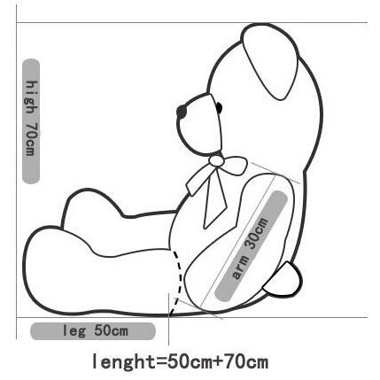 ぬいぐるみ テディベア クリスマスプレゼント クマぬいぐるみ1cm 可愛いくま 抱き枕 クマ縫い包み プレゼント イベント Renjun1 Lovesoundヤフー店 通販 Yahoo ショッピング