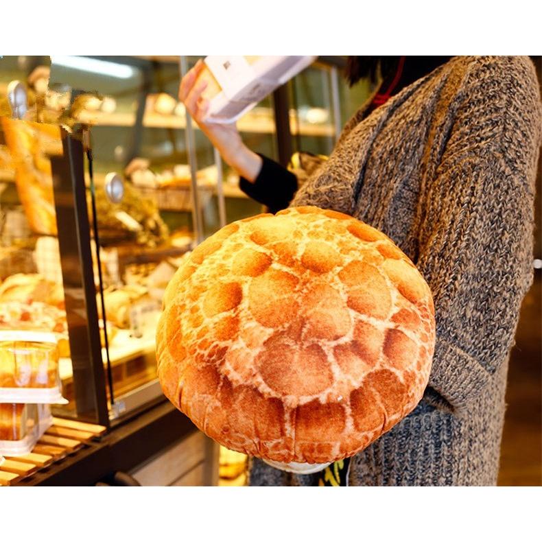 シルバーグレー サイズ FANS もちもちしいたけクッション - クッション