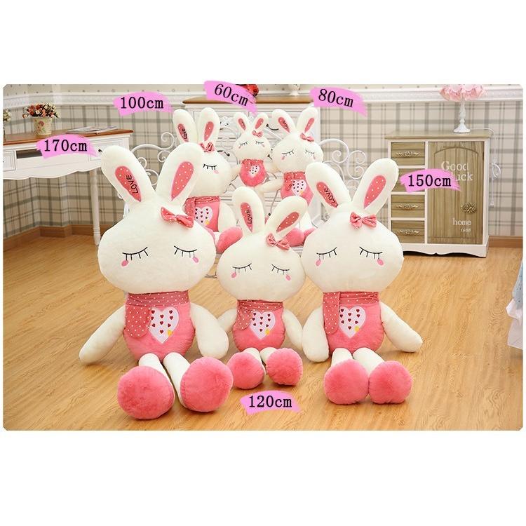 おすすめ特集 ウサギ ぬいぐるみ うさぎ 特大 抱き枕 大きいサイズ 2色80cm 可愛い兎 子供のプレゼントバレンタインデー ふわふわぬいぐるみ Babylonrooftop Com Au