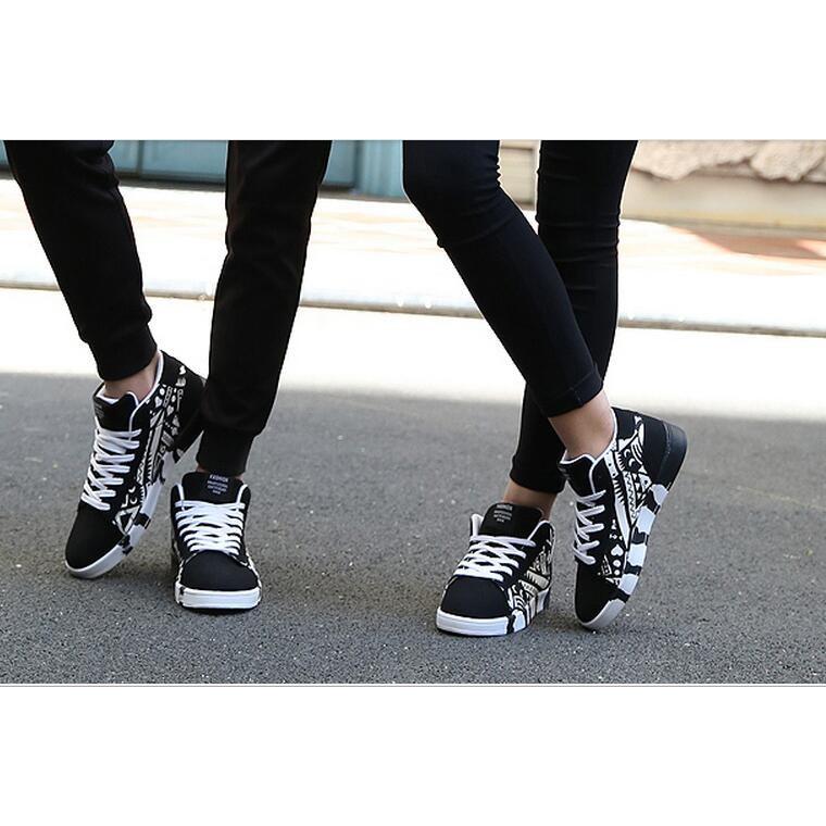 スニーカー カップル ペアシューズ ペア お揃い shoes ランニングシューズ ハイカット メンズシューズ レディース カップルセット