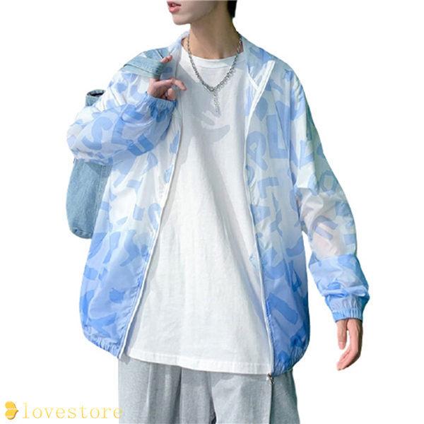 夏 ジャケット ウインドブレーカー メンズ 日焼け止め Uvカット ラッシュガード 冷房対策 薄手 超軽量 防風 速乾 通気性 かっこいい ブランド雑貨総合