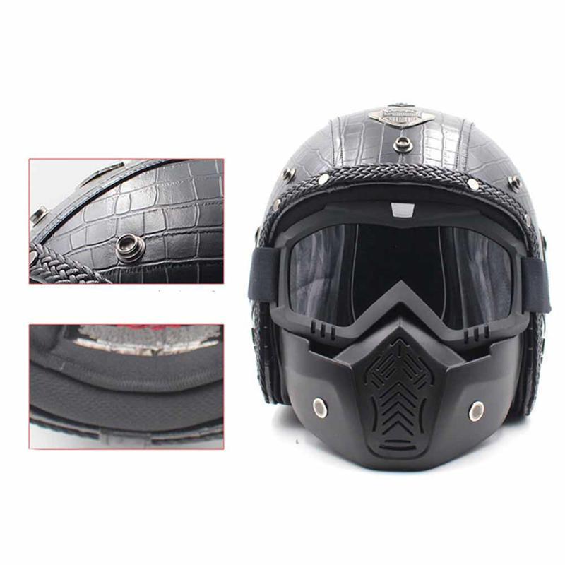 Sale 91 Off バイクヘルメット ジェット 半帽 ハーフヘルメット 男女兼用 ゴーグル 3 4ヘルメット 防護マスク付 取り外し可 おしゃれ 原付ヘルメット レトロ 四節通用 Aynaelda Com
