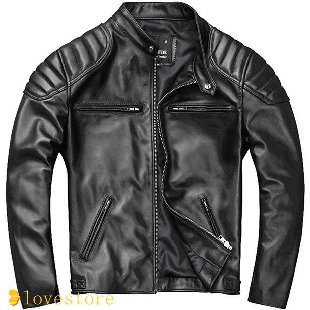 ファッションなデザイン レザージャケット メンズ 本革ジャケット ラム革コート 春 レザージャケット メンズ 本革ジャケット ラム革コート レザーコート 革ジャケット ライダースジャケット 防寒コート バイクジャケット 春