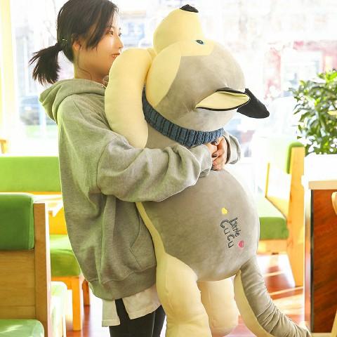 ハスキー 犬ぬいぐるみ 多機能抱き枕 安眠枕 イヌ うつ伏せ姿勢 萌え可愛い キャラクター 超柔らかい ねむねむ もちもち肌触り 置物 腰枕 90cm Wiixc17d52d12bb7 ラブストア 通販 Yahoo ショッピング