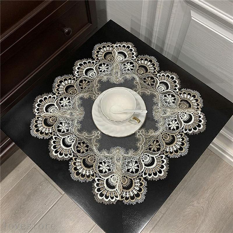 ドイリー 3枚セット 花瓶敷き テーブルフラグ テーブルクロス レース インテリア ホームデコレーション おしゃれ モダン スクエア型 Wiixc4fd0b ラブストア 通販 Yahoo ショッピング