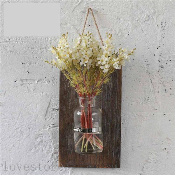 現品限り一斉値下げ インテリア 置物 壁面ユニット 造花 花束 花瓶付き 壁掛け 北欧 リアル 人工観葉植物 フェイクグリーン 人工藤 フラワー 枯れない花 Wantannas Go Id