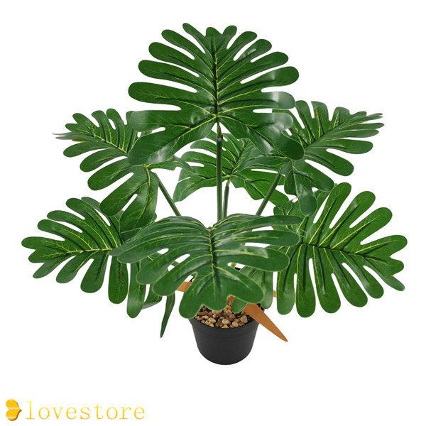 最高の品質 人工観葉植物 鉢植え ヤツデ モンステラ ポトスフェイクグリーン 枯れない オシャレ 水やり不要 インテリア テーブル用 ダイニング