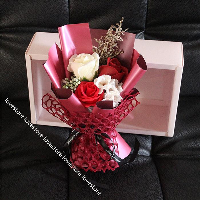 ギフト用 花束 薔薇 ソープフラワーフェイクフラワー サプライズ 入浴剤 おしゃれ 枯れない 防カビ 美術館 キッチン 退職祝い 正月祝い Xhyx8e36c36d0 ラブストア 通販 Yahoo ショッピング